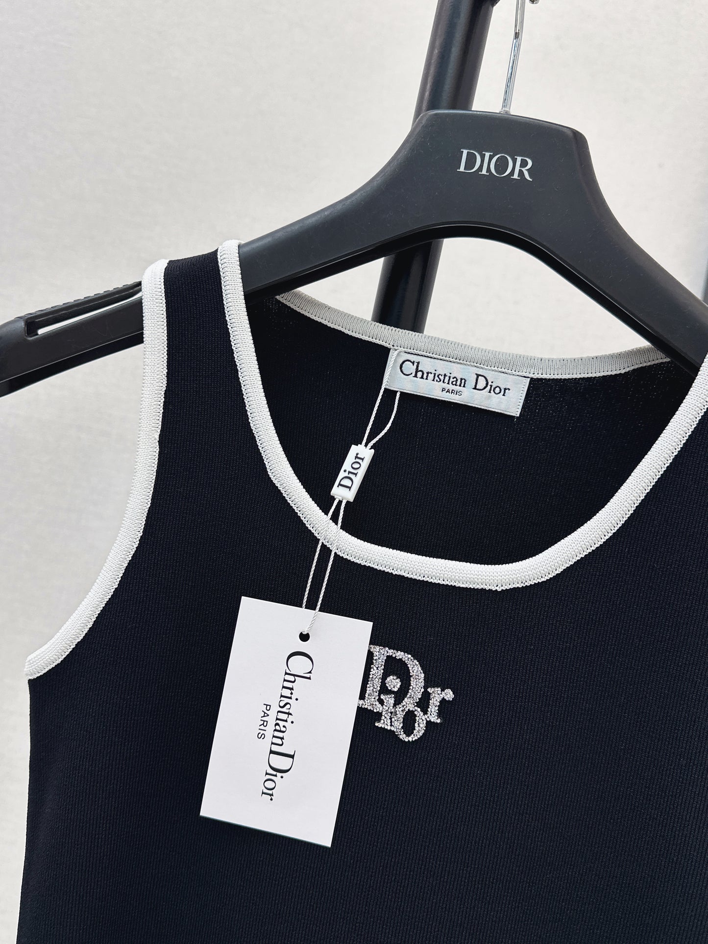 Letter Knit Vest