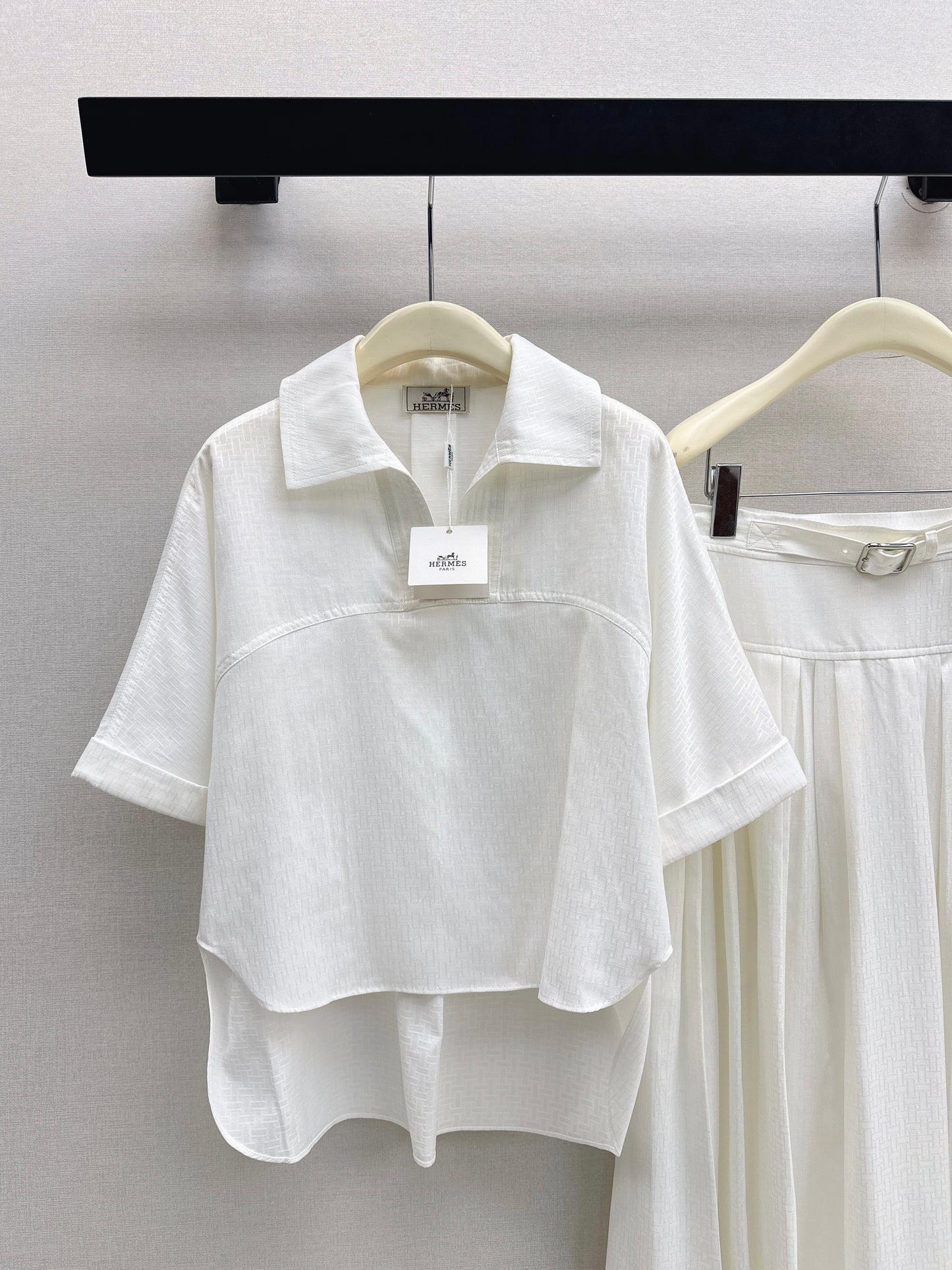 Jacquard Shirt Set