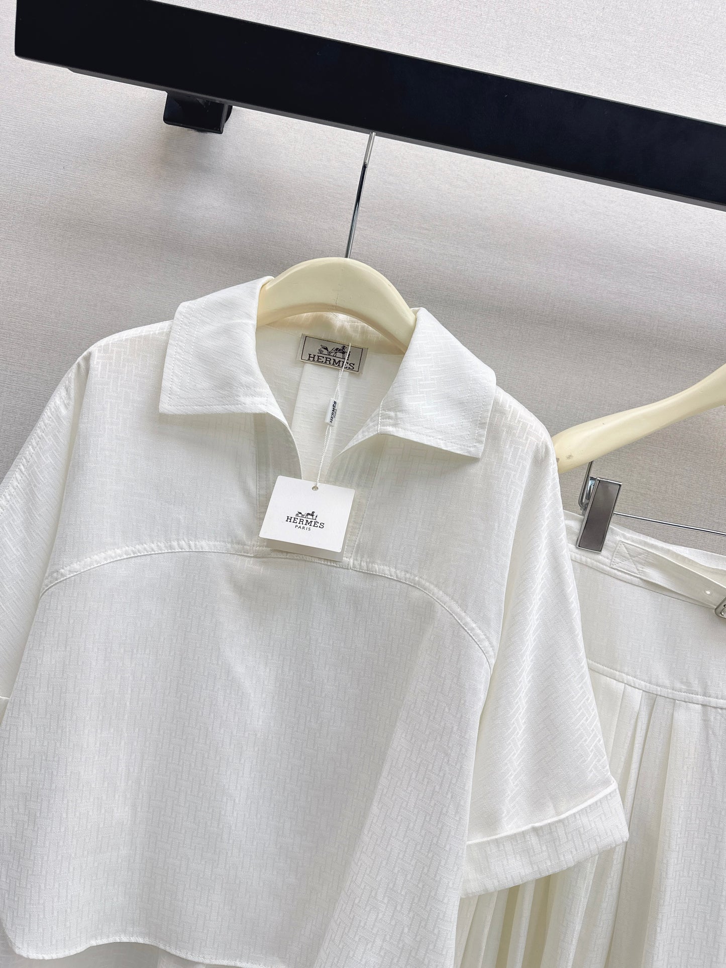 Jacquard Shirt Set