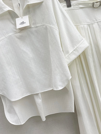 Jacquard Shirt Set