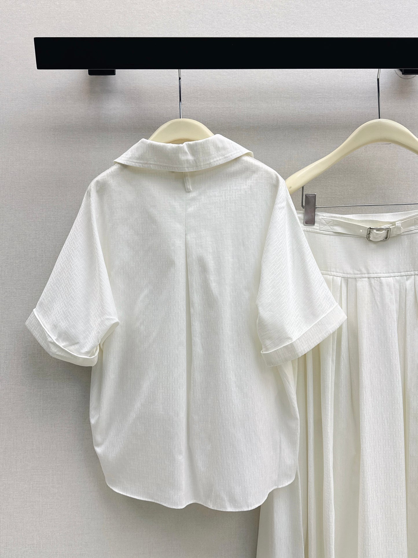 Jacquard Shirt Set