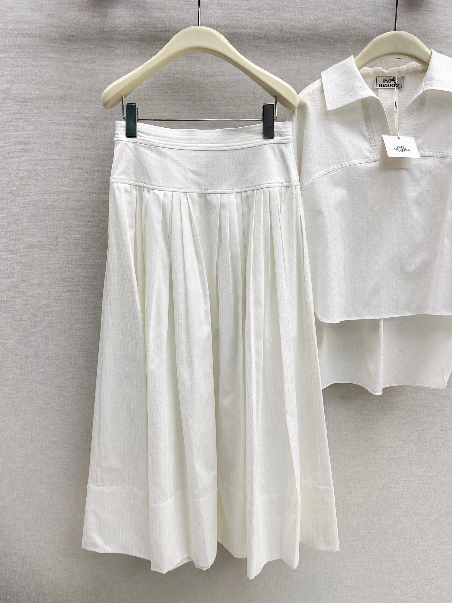 Jacquard Shirt Set