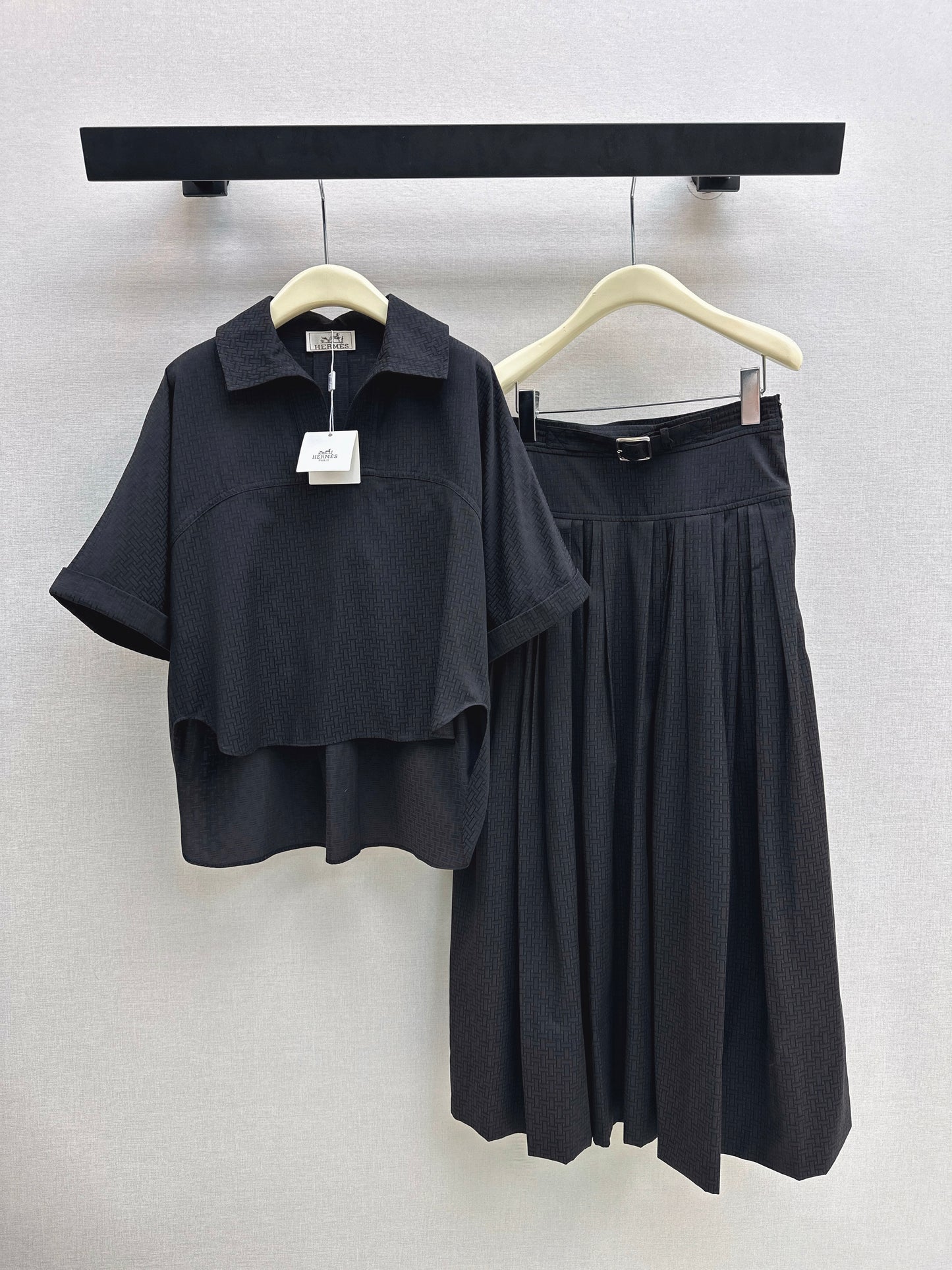 Jacquard Shirt Set