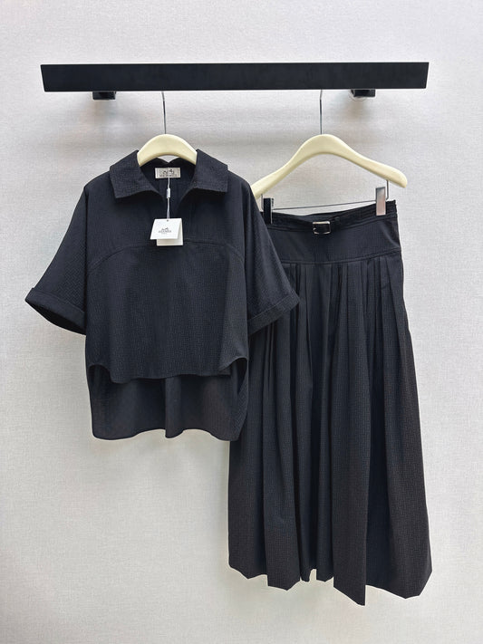 Jacquard Shirt Set