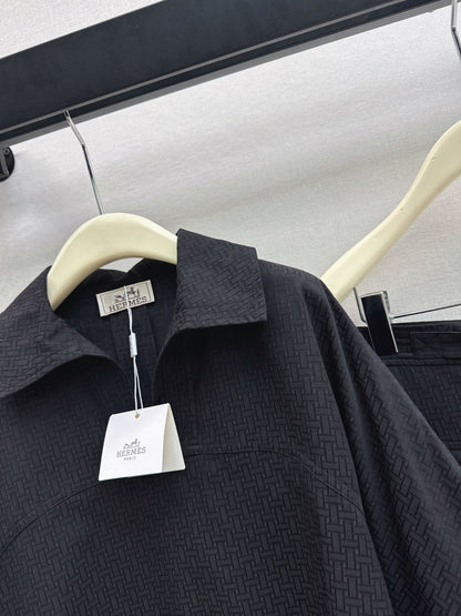 Jacquard Shirt Set