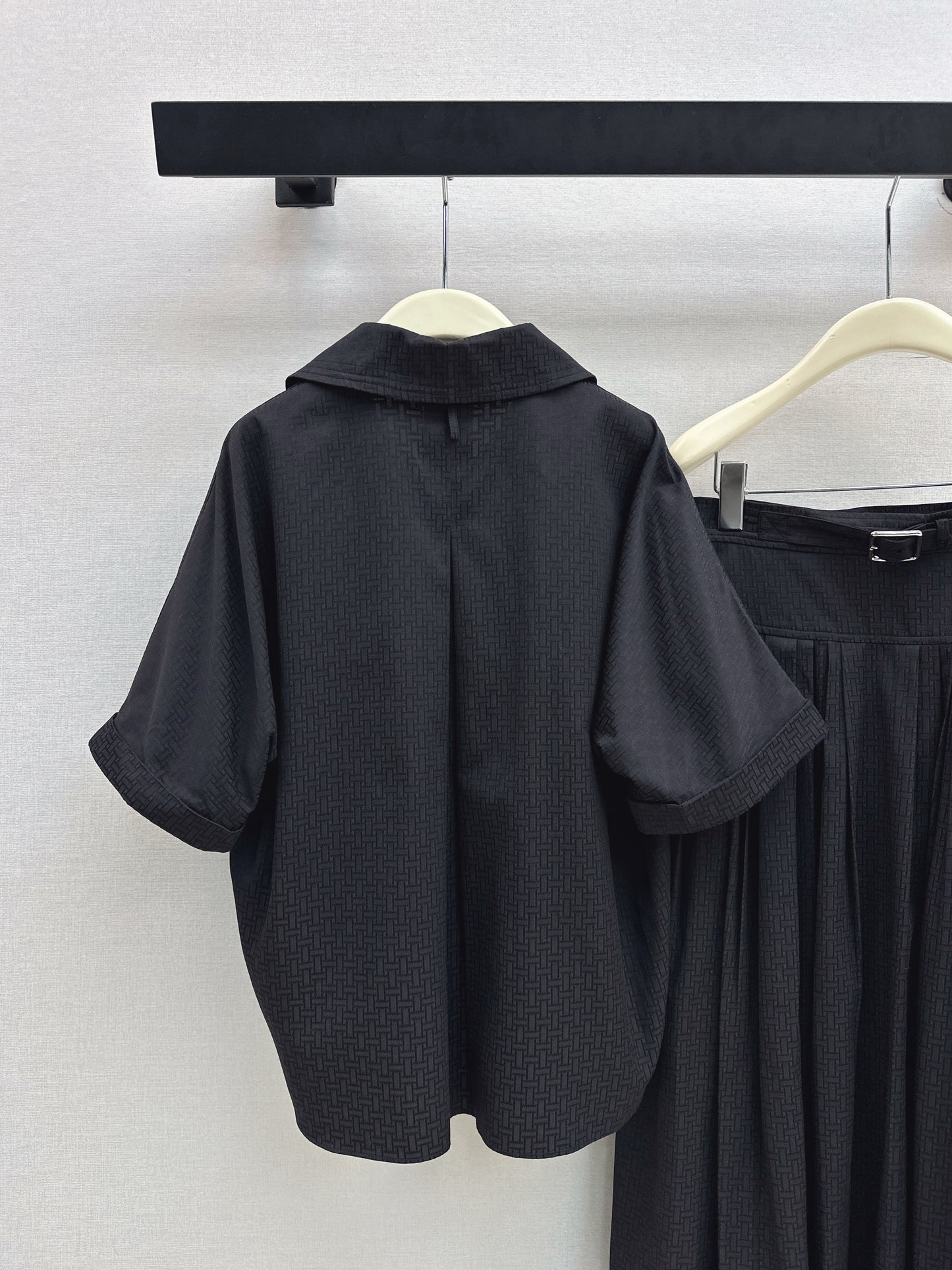 Jacquard Shirt Set