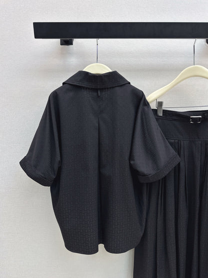 Jacquard Shirt Set