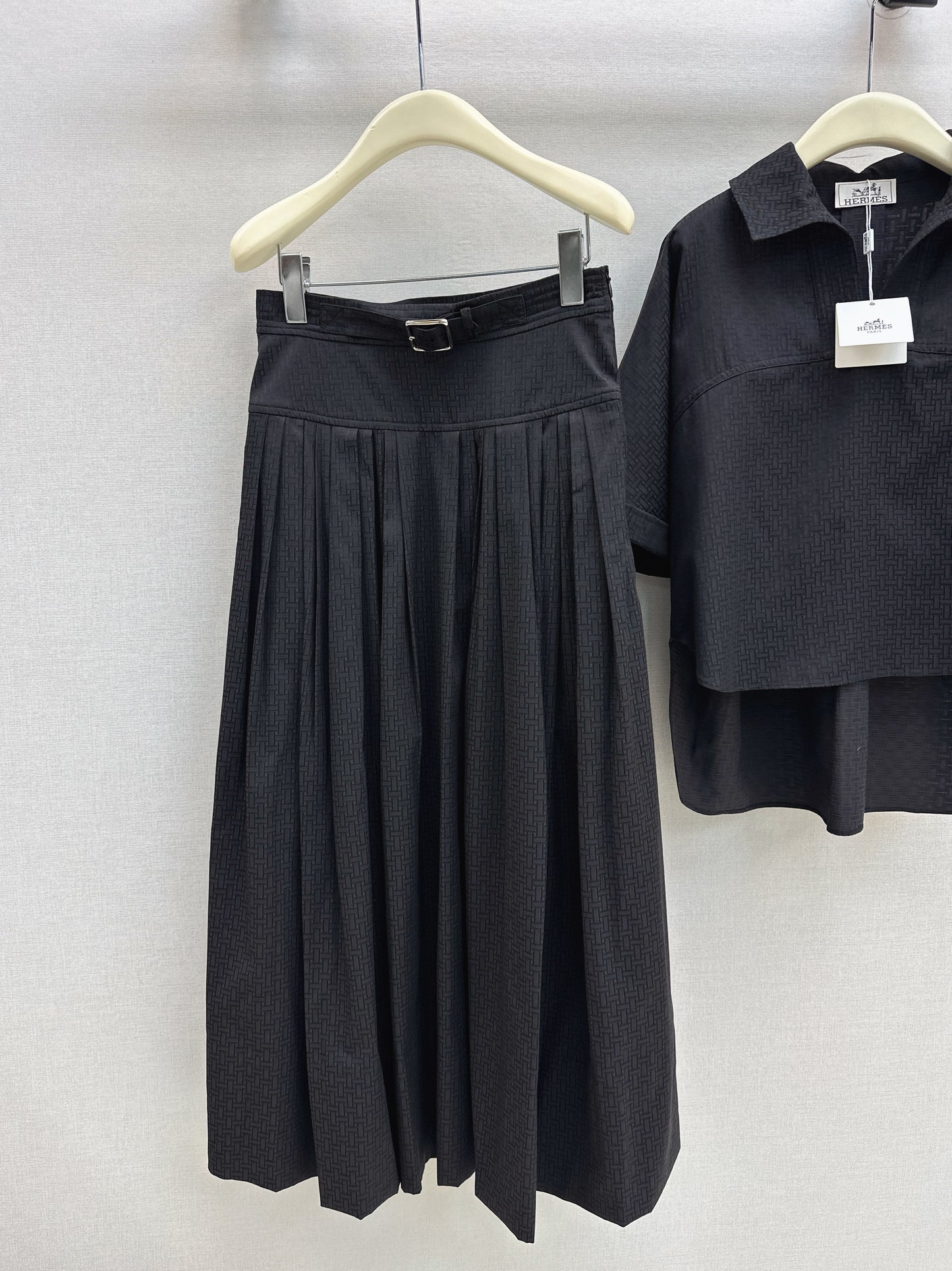 Jacquard Shirt Set