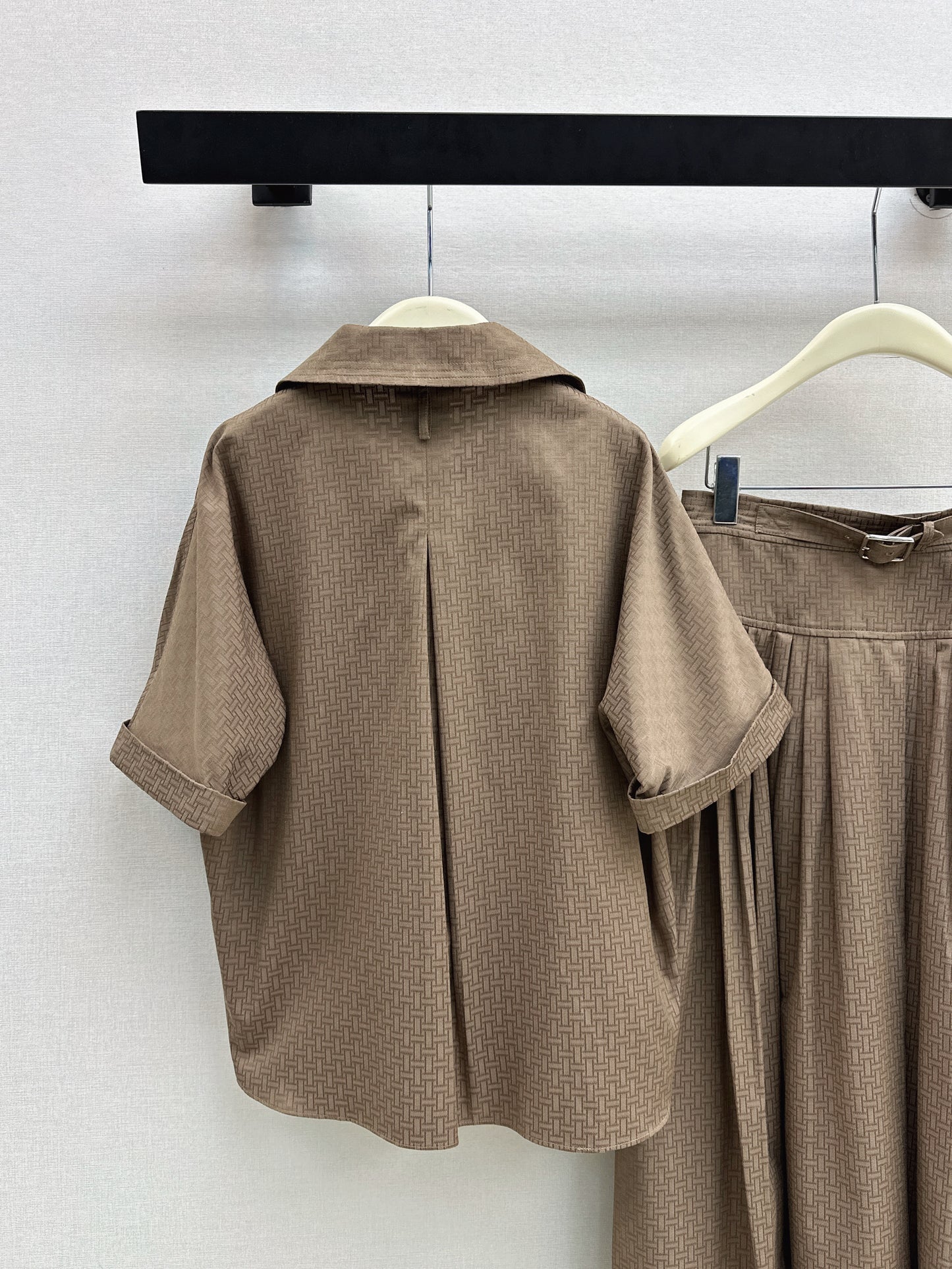 Jacquard Shirt Set