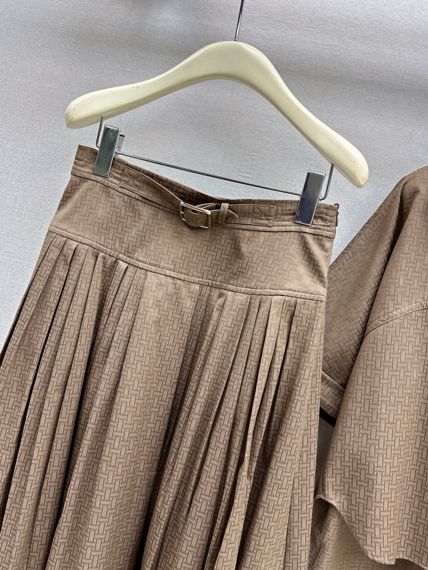 Jacquard Shirt Set