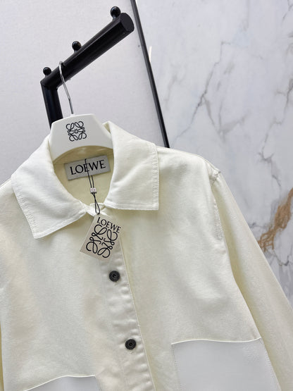 Denim Rolled-Sleeve Jacket
