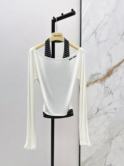 Faux Two-Piece Base Layer Top