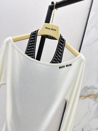 Faux Two-Piece Base Layer Top