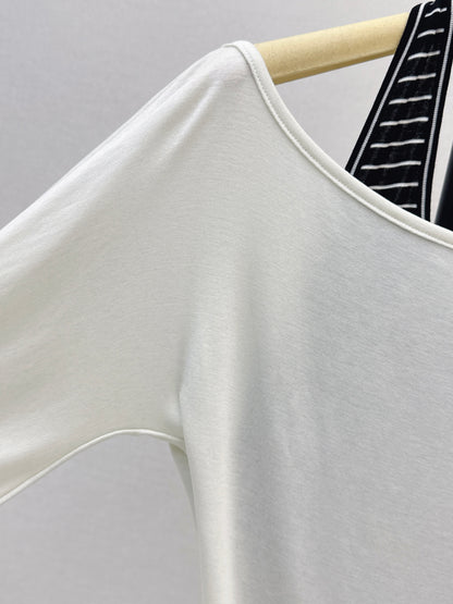 Faux Two-Piece Base Layer Top