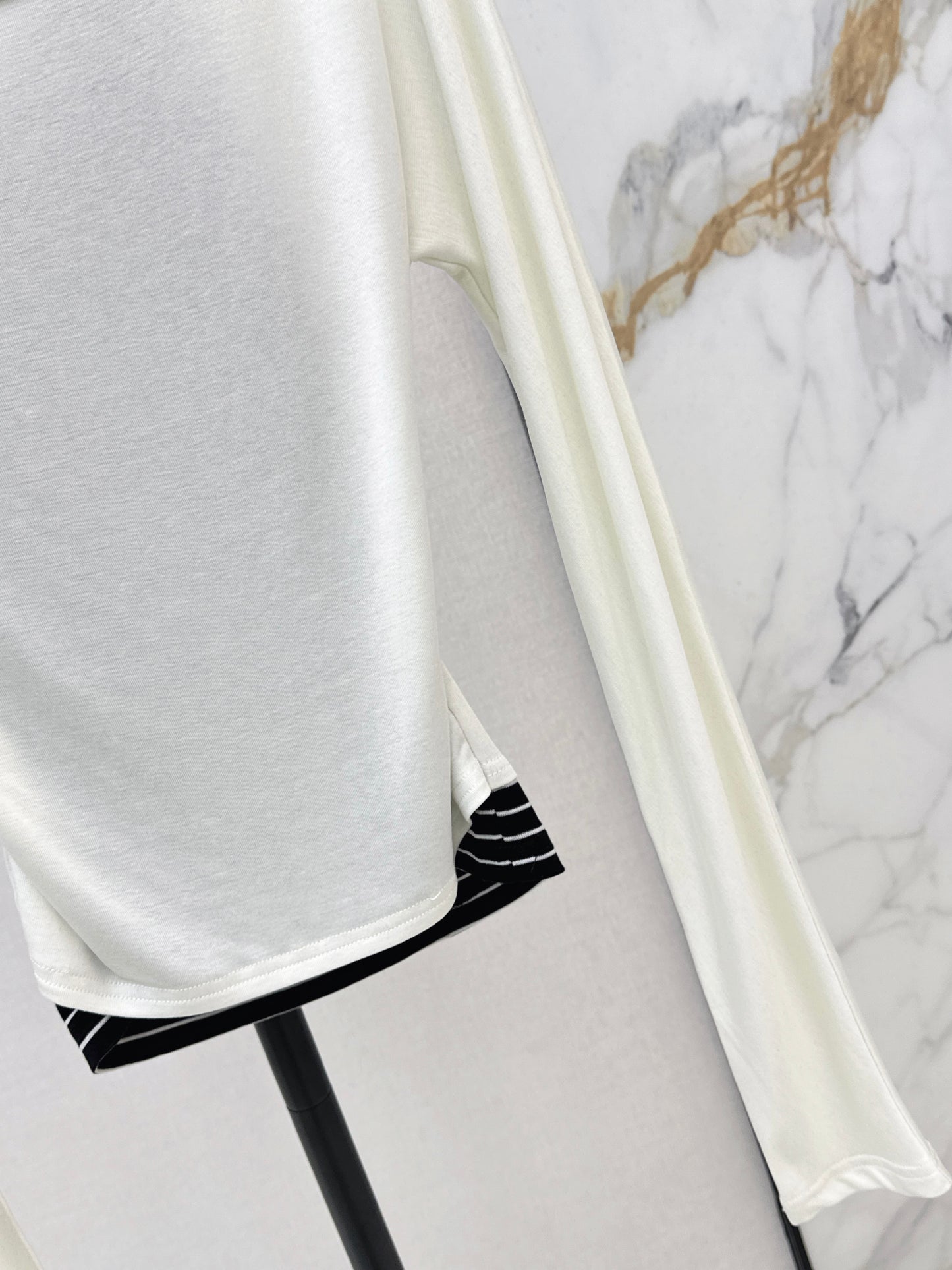 Faux Two-Piece Base Layer Top