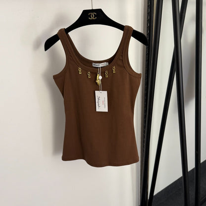 Slim-fit tank top