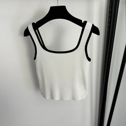 Color-blocked tank top