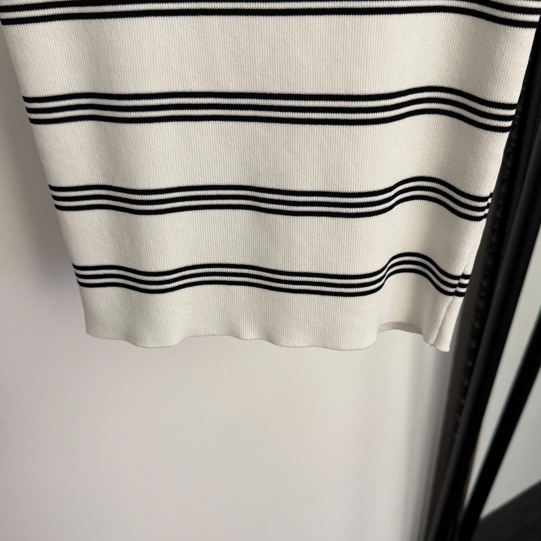 Striped knit camisole