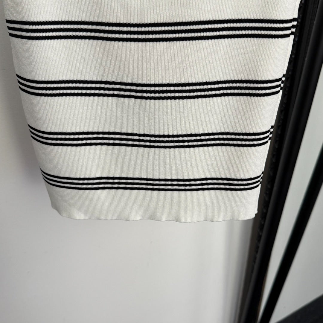 Striped knit camisole
