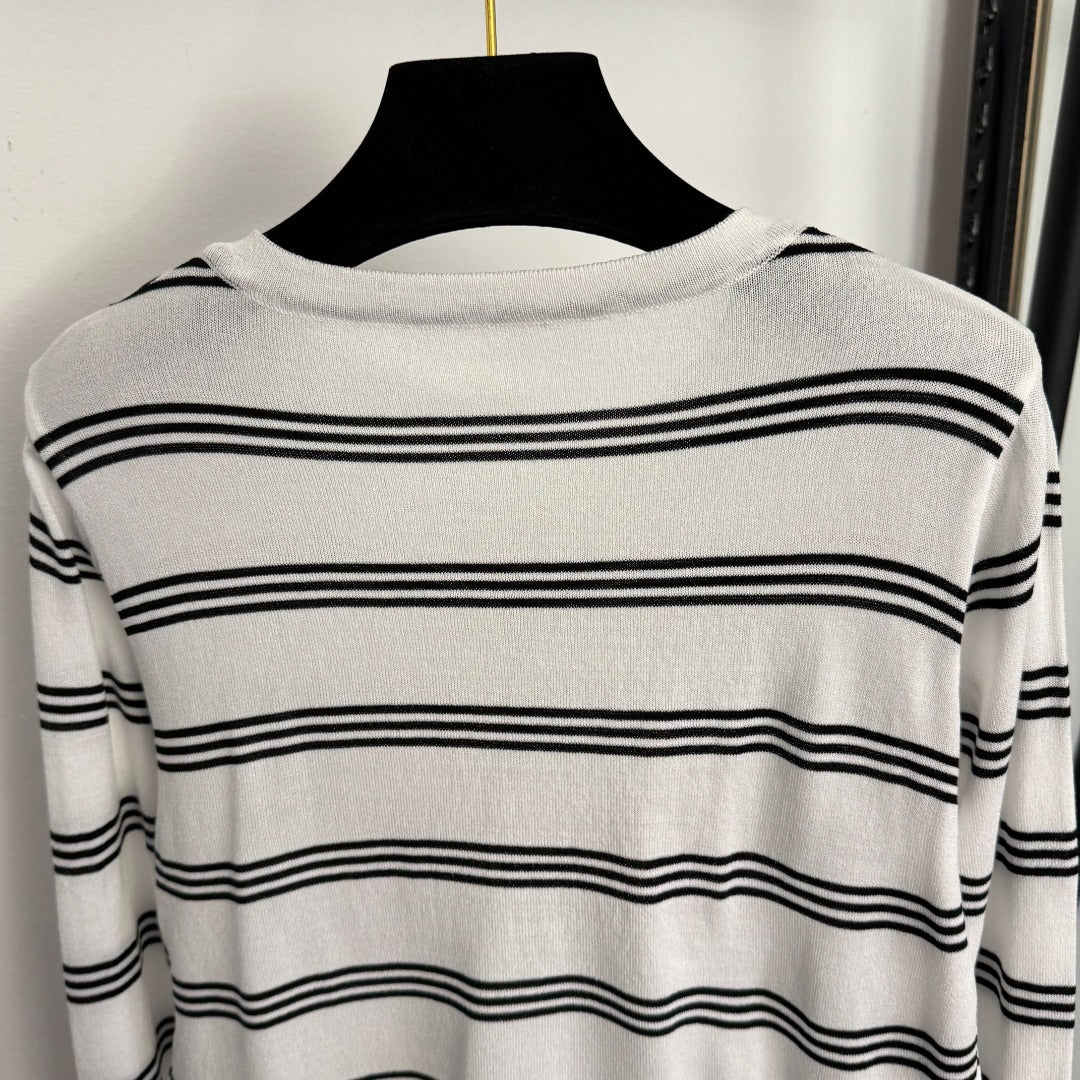 Striped Cardigan