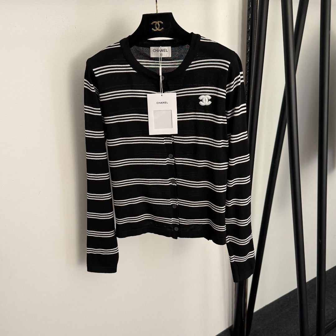 Striped Cardigan