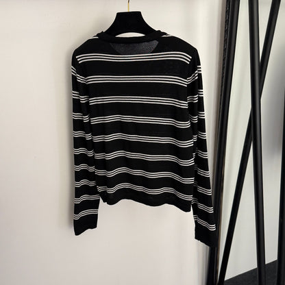 Striped Cardigan