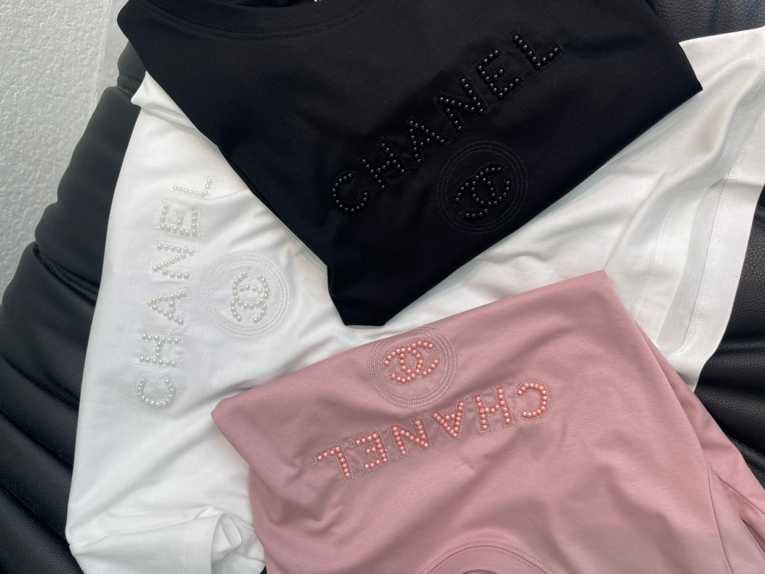 Beaded Heavy-Duty T-Shirt