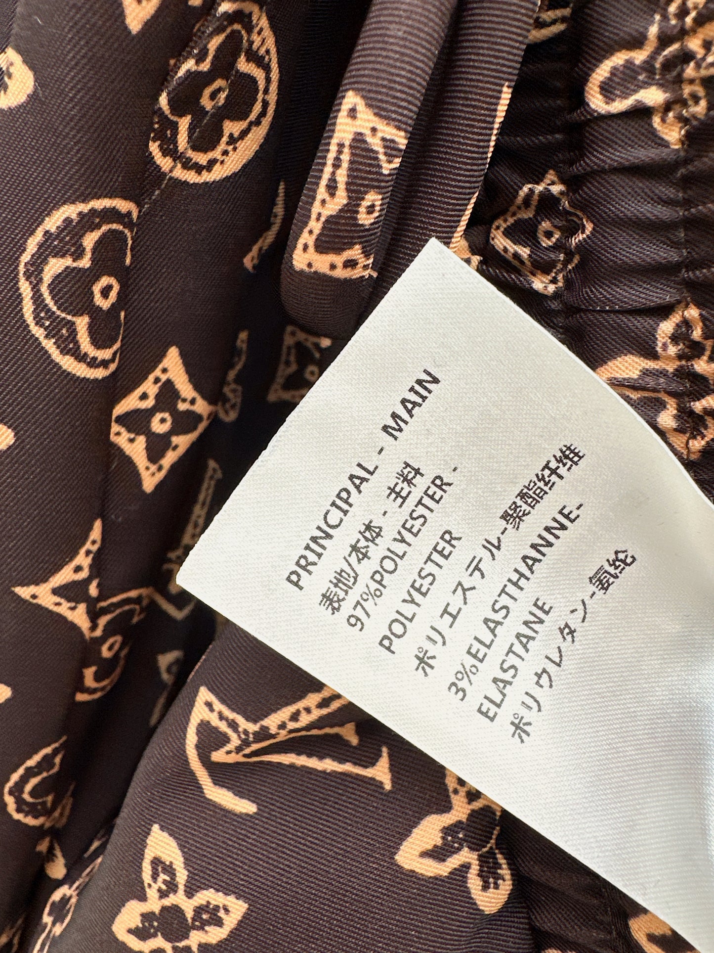 Elastic waist straight-leg pants