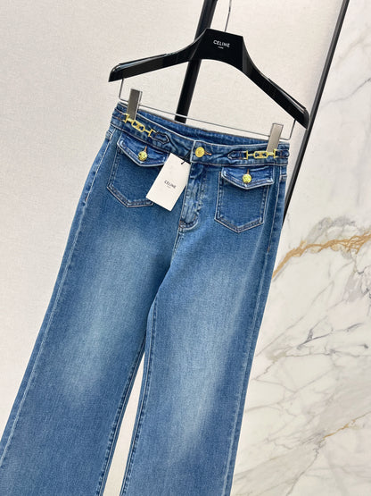 Straight Leg Jeans