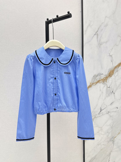 Short-sleeved collared shirt