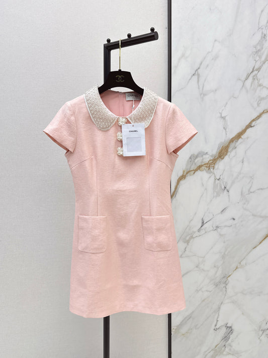 A youthful pink dress