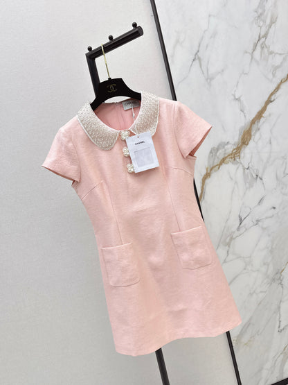 A youthful pink dress