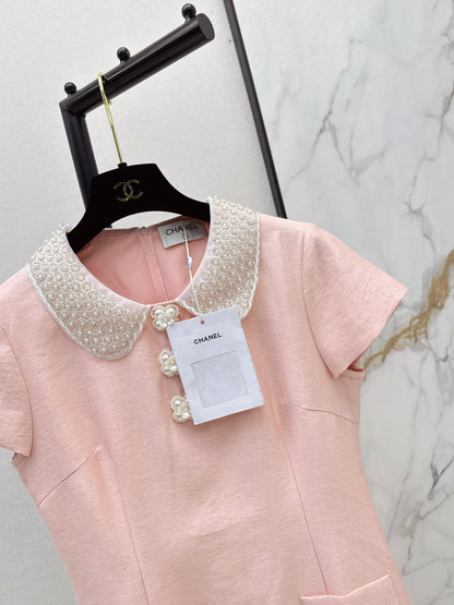 A youthful pink dress