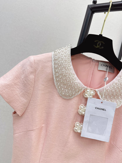 A youthful pink dress