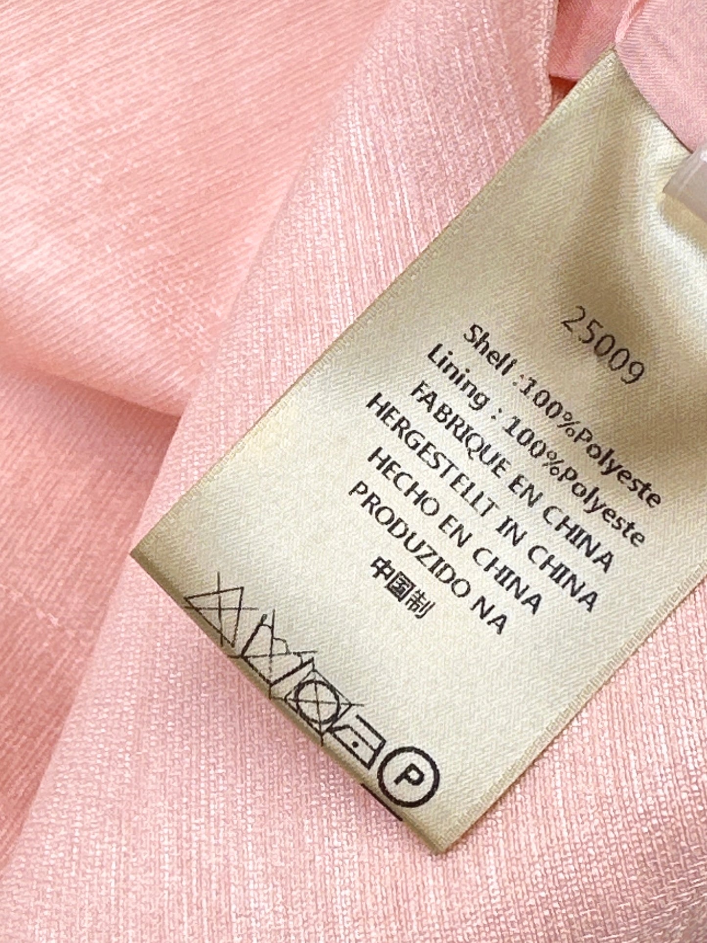 A youthful pink dress