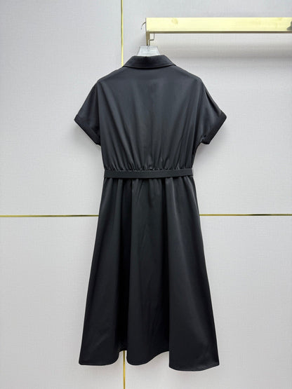 Workwear-style shirt dress