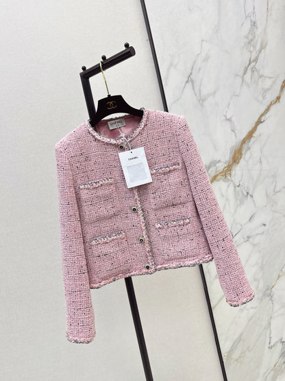 Youthful Pink Woven Jacket