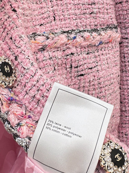 Youthful Pink Woven Jacket