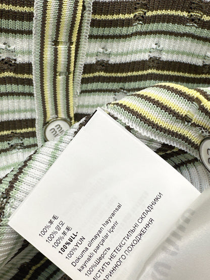 Striped Knit T-Shirt