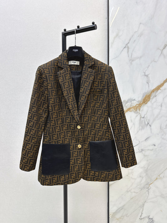 Jacquard Blazer