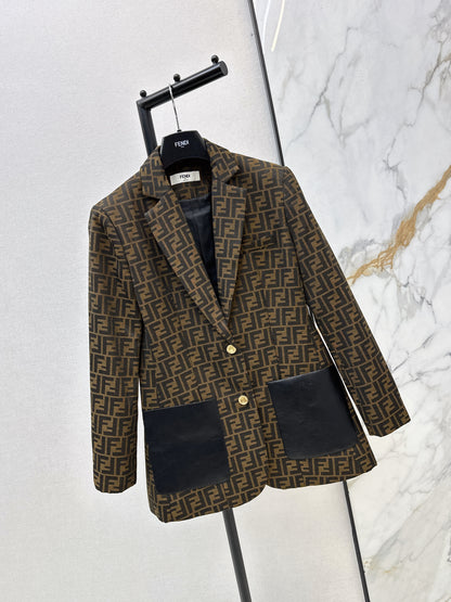 Jacquard Blazer
