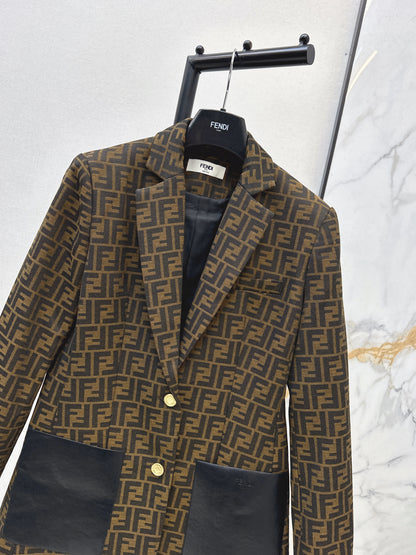 Jacquard Blazer