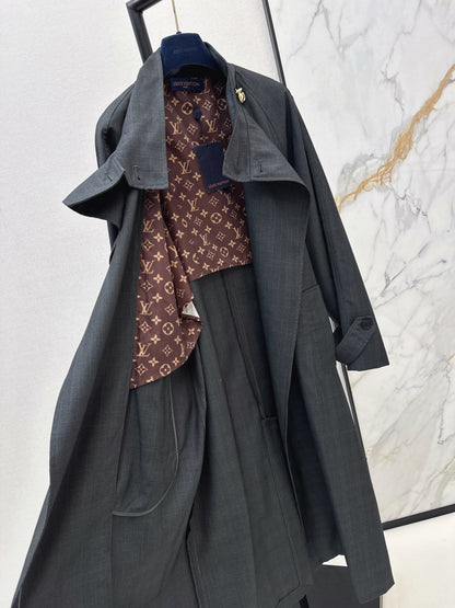 Long trench coat