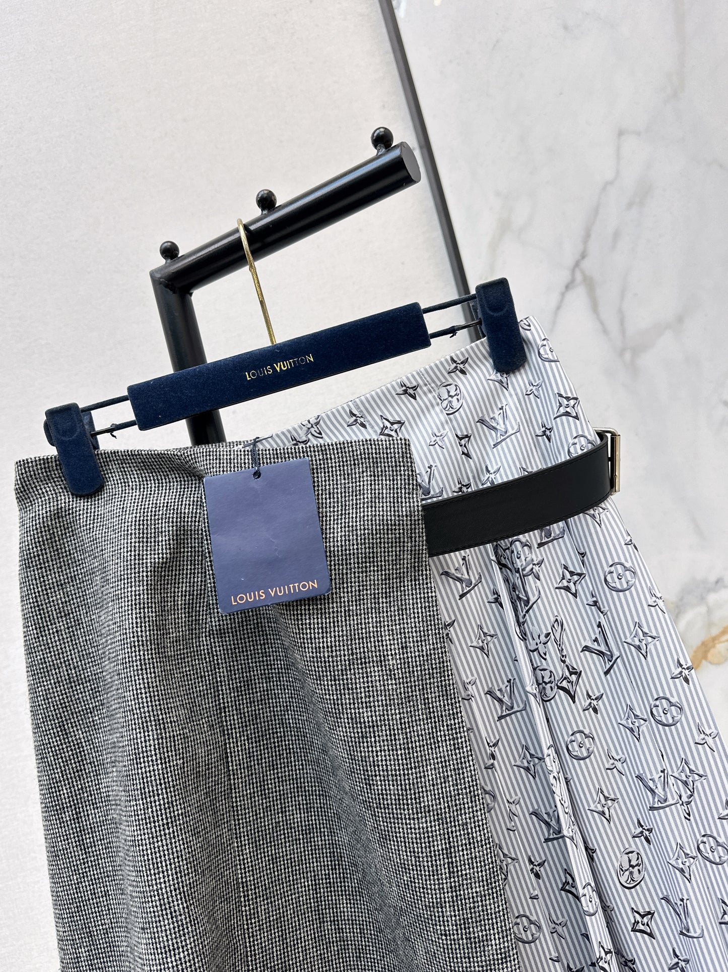 Belt-embellished Skirt