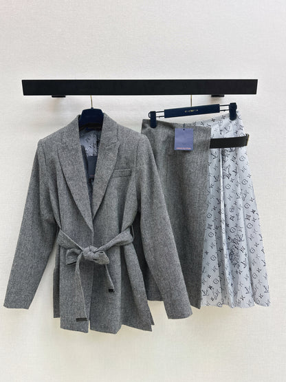 Belted Blazer