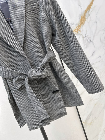Belted Blazer
