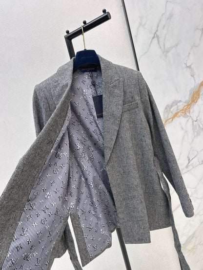 Belted Blazer