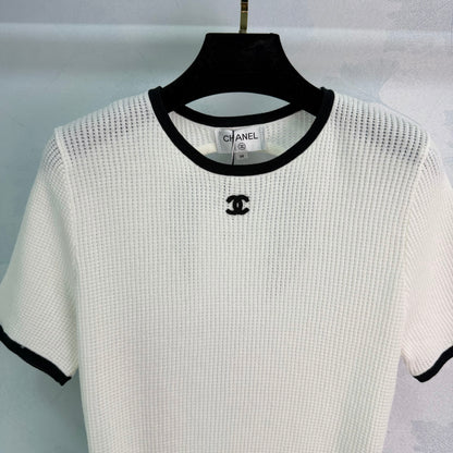 Knitted Short-Sleeve T-Shirt
