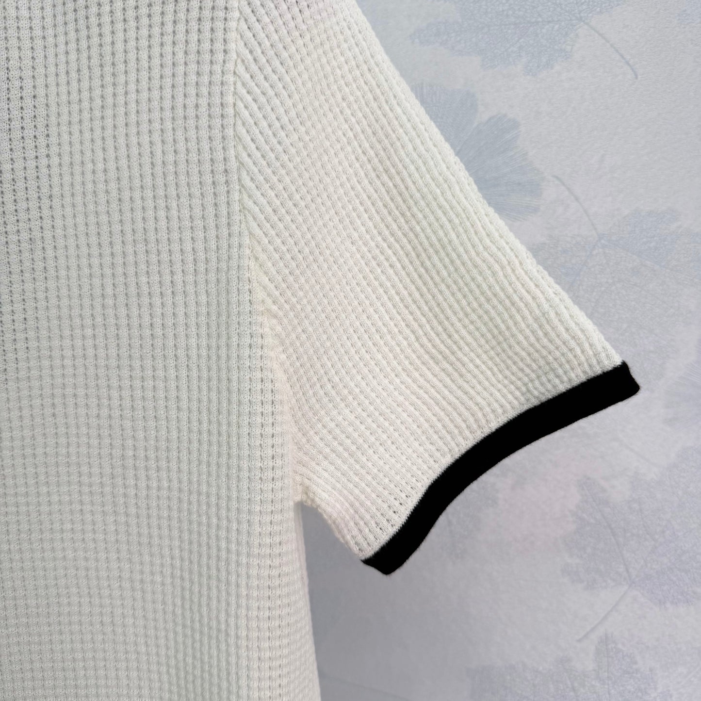 Knitted Short-Sleeve T-Shirt