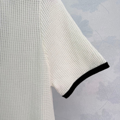 Knitted Short-Sleeve T-Shirt